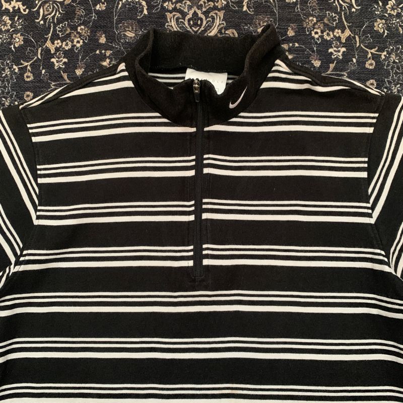 Vintage Nike Golf Stripes Half Zip Tee, foto 2