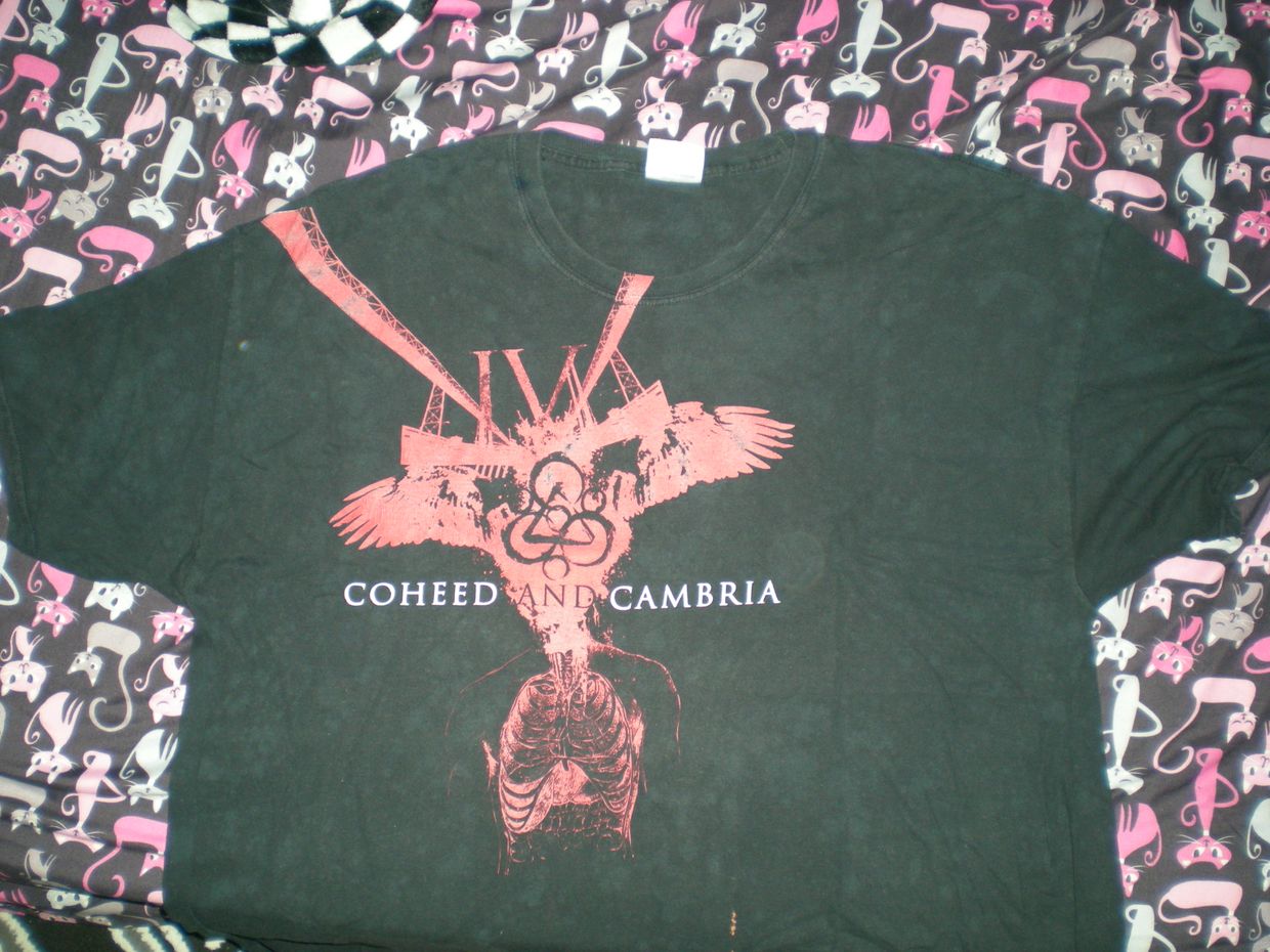 Kaos Band detail percis dengan foto