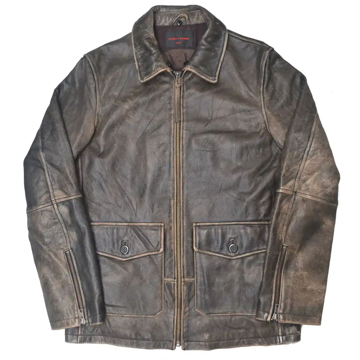 Item(s): 291295 homme leather jacket Kondisi