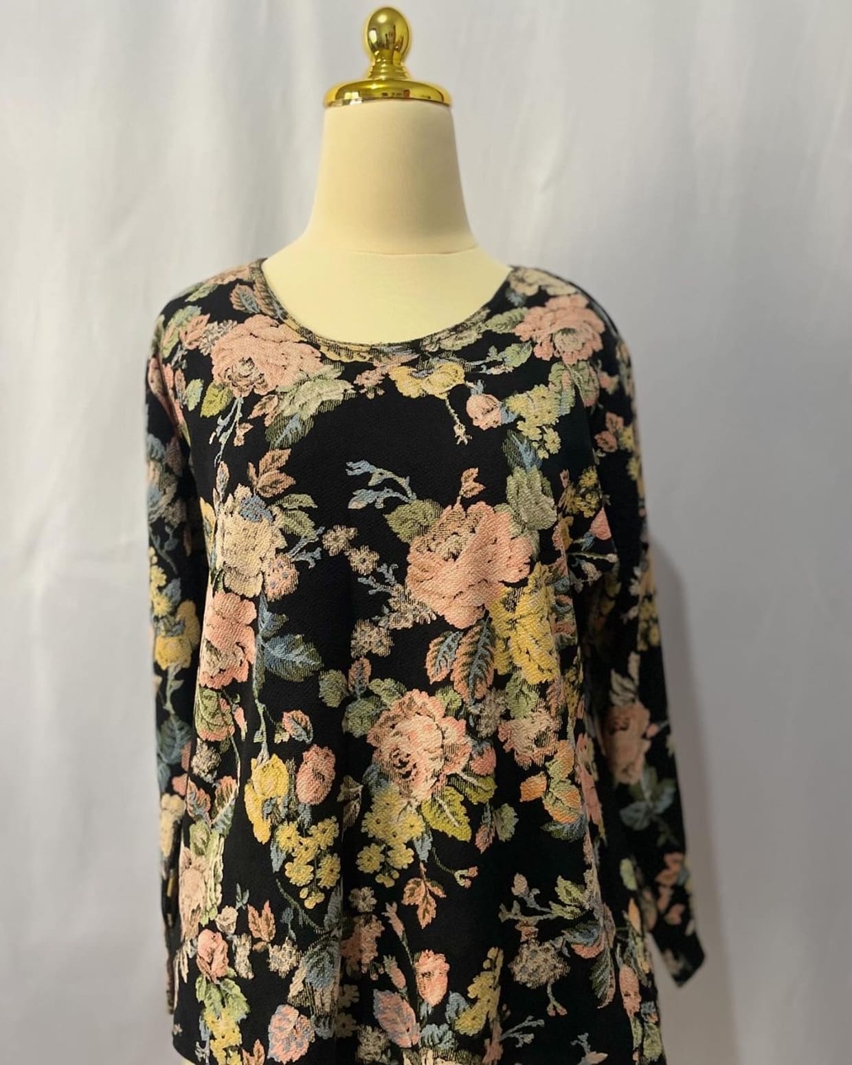 Casual T-shirt Wanita pink black