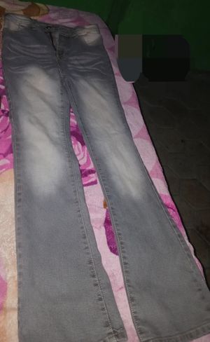 Expired Girl Streetwear Casual Flare pants Wanita white gray