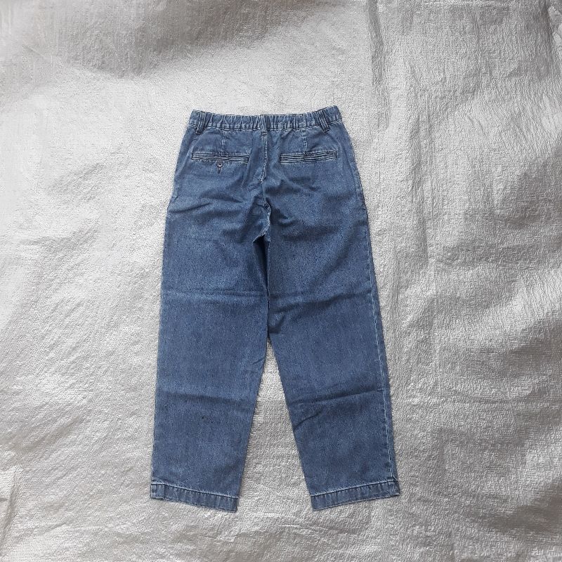 Global Uniqlo relaxed pants denim, foto 2