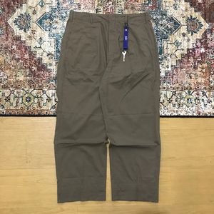 Seersucker Wide Leg Uniqlo U brown