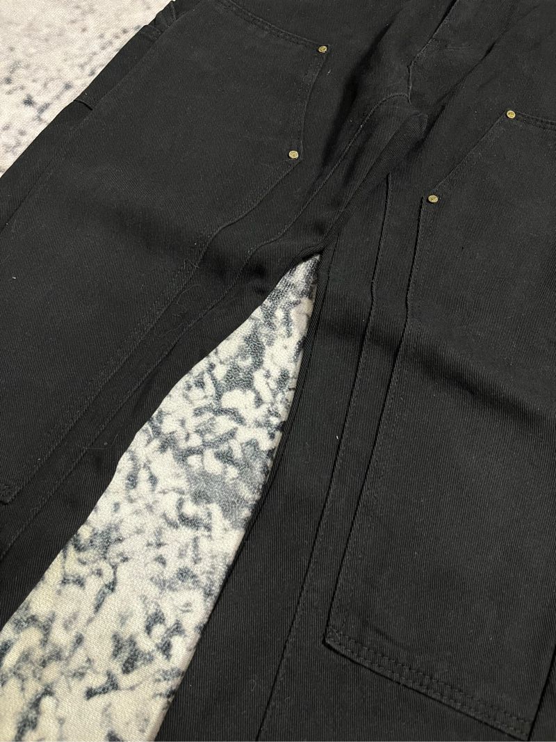 Y2K Bootcut Black doublle kne, foto 5