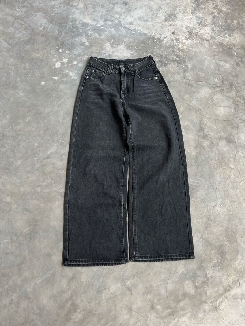 black wash baggy jeans, foto 4