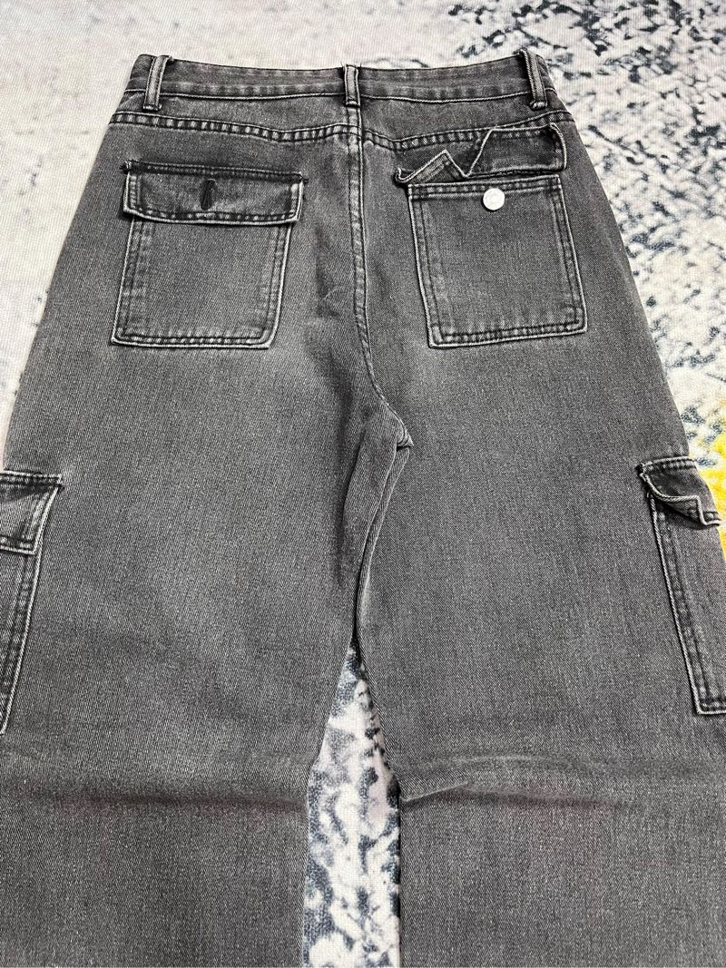 Baggy jeans Cargo grey, foto 8