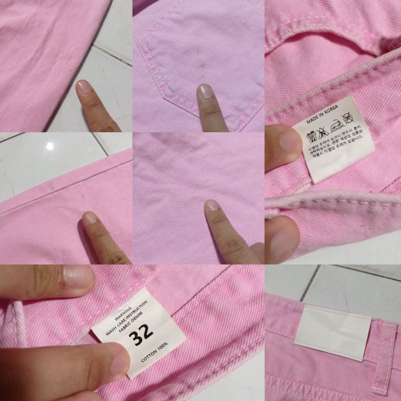 Baggy Pink DAISY2L Jeans, foto 3