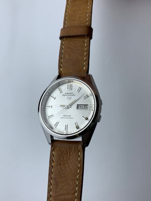 Seiko Vintage Casual Pria silver white