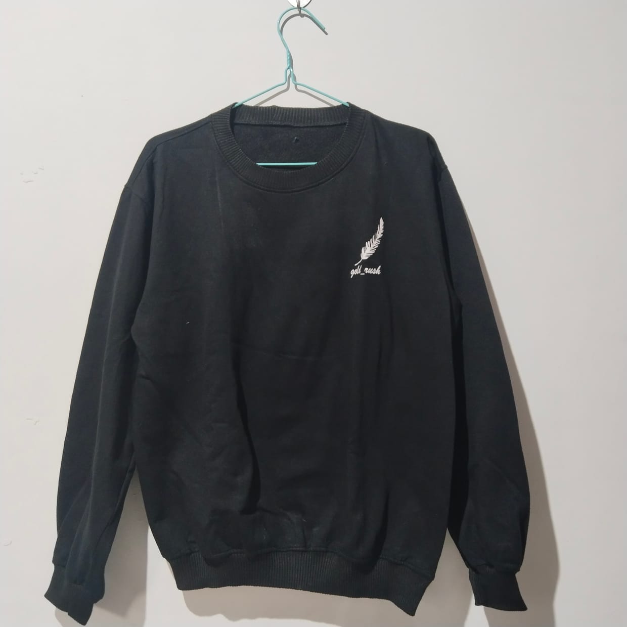 Vintage Casual Sweater Wanita black