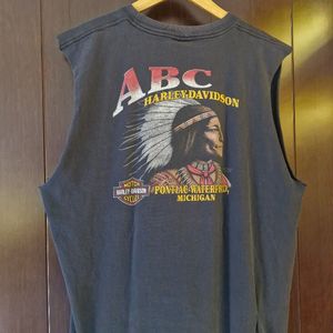 Kaos Harley Davidson Pontiac Waterford Michigan USA Tshirt