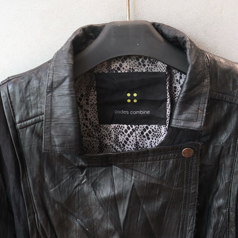 Casual Leather jacket Wanita black, foto 3