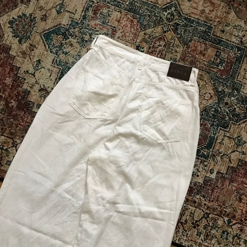 Baggy Jeans OOT white, foto 4