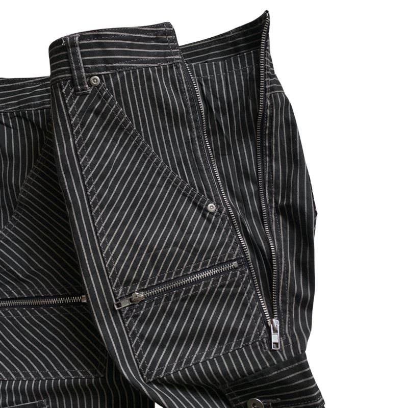 ALGONQUINS Flared Pants Cargo Bondage Stretchy Stripe, foto 4