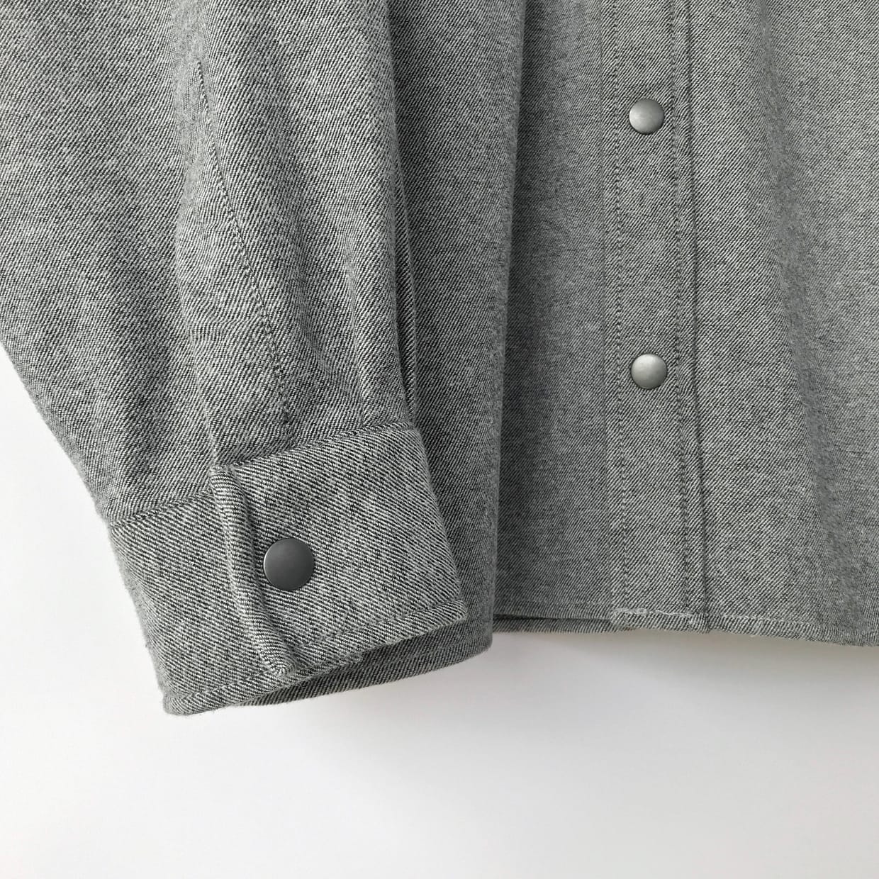 Minimalist Casual Fleece Pria gray, foto 4
