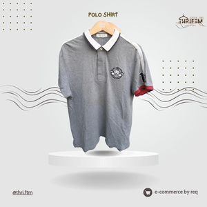Beanpole Casual Polo shirt Pria gray