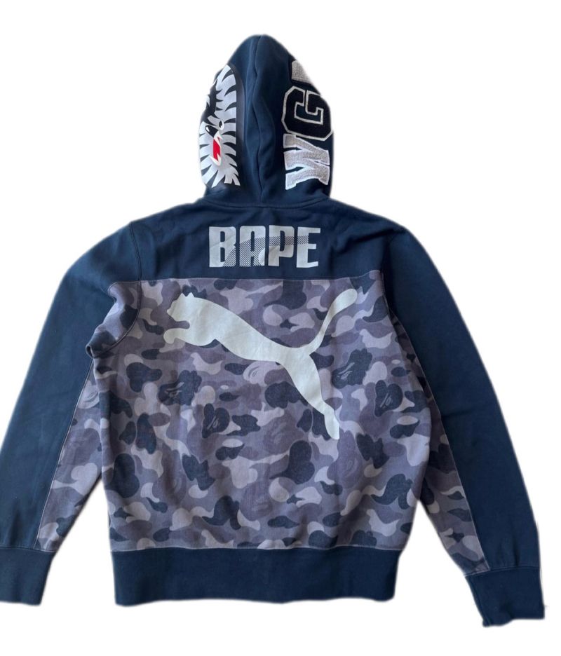A Bathing Ape Grunge Indie Jumper Pria navy, foto 2