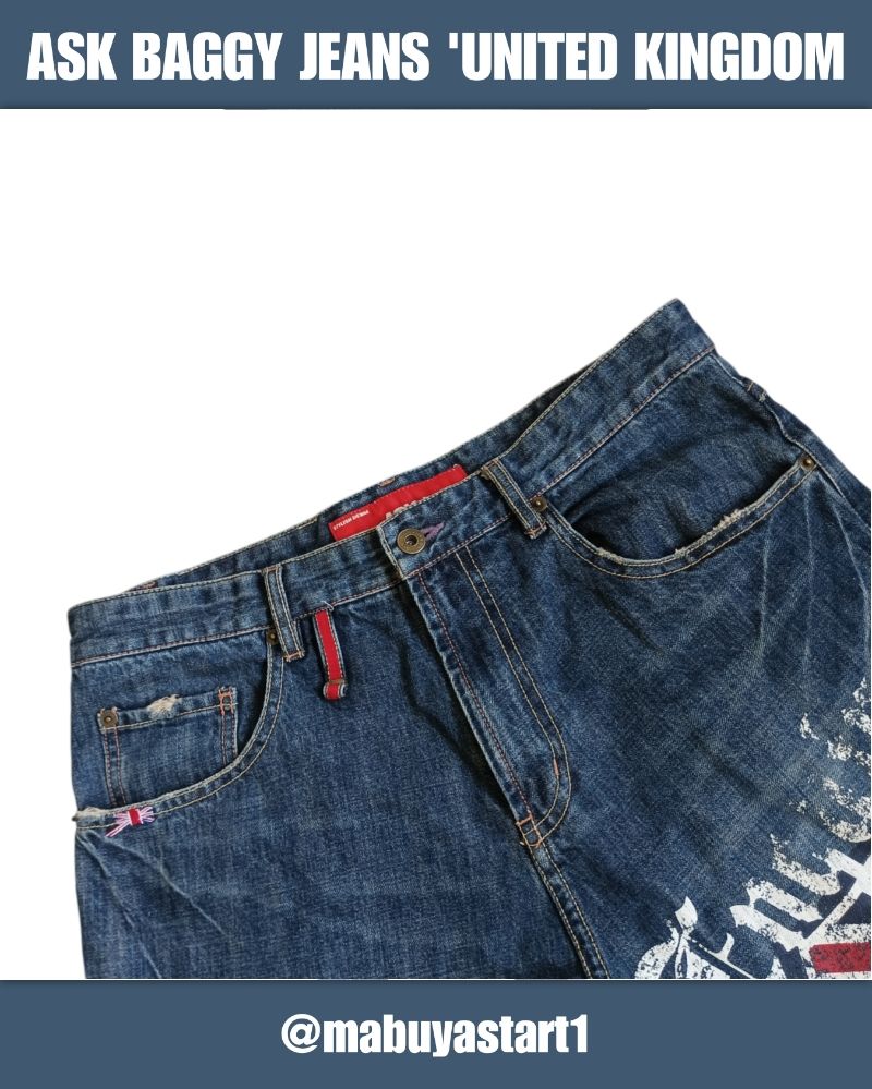 Celana Baggy Jeans ASK Original, foto 3
