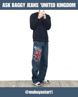 Celana Baggy Jeans ASK Original