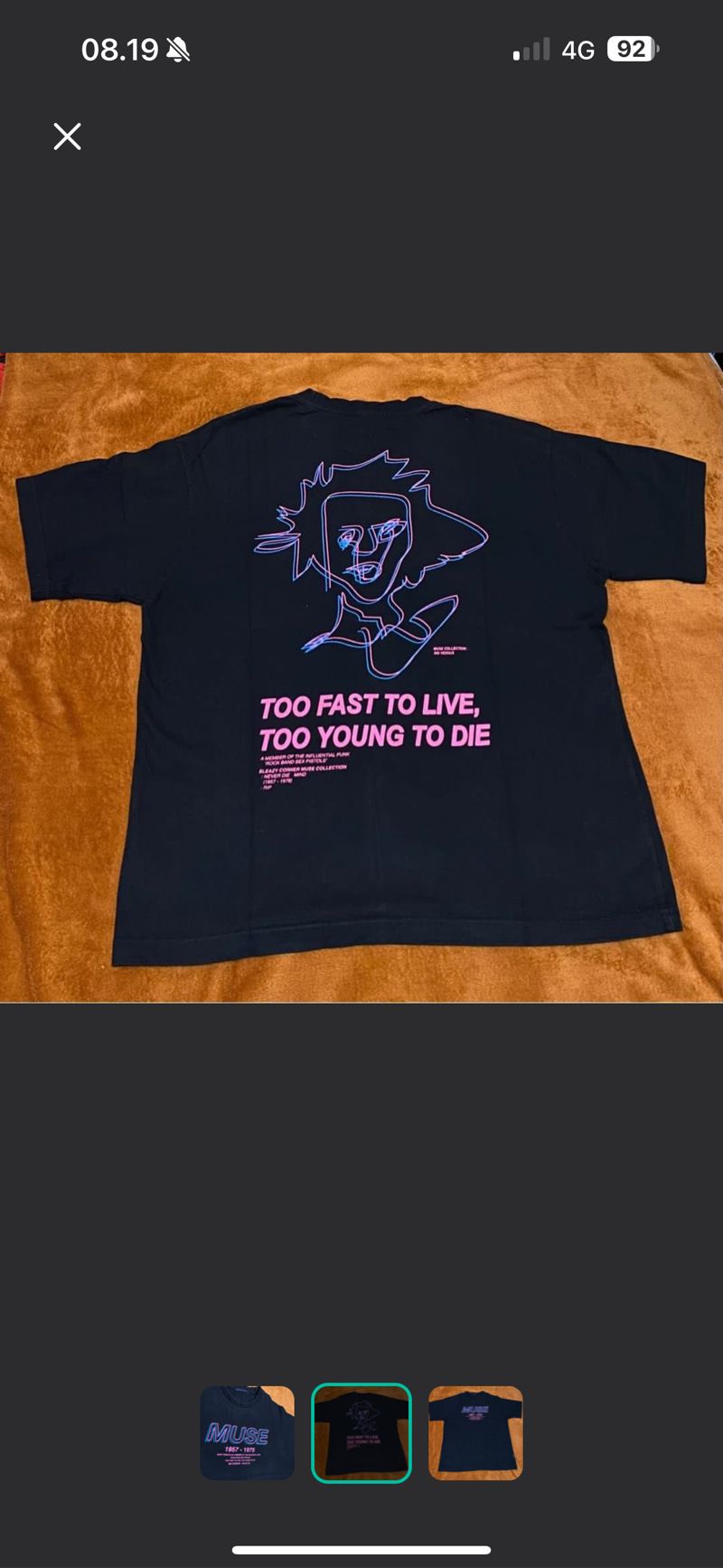 SLEAZY CORNER MUSE TEE, foto 3