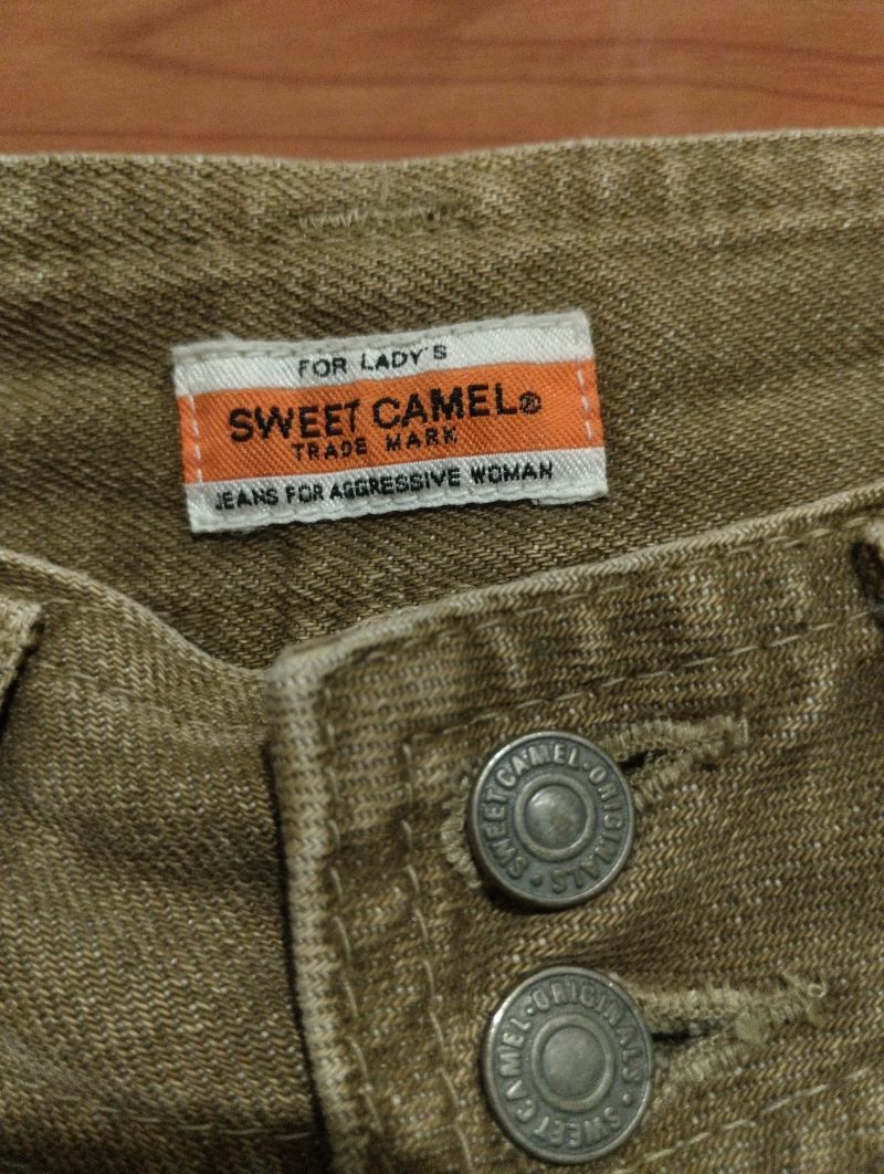 Sweet Camel Flare Pants Boot Cut Bottom Bell, foto 6