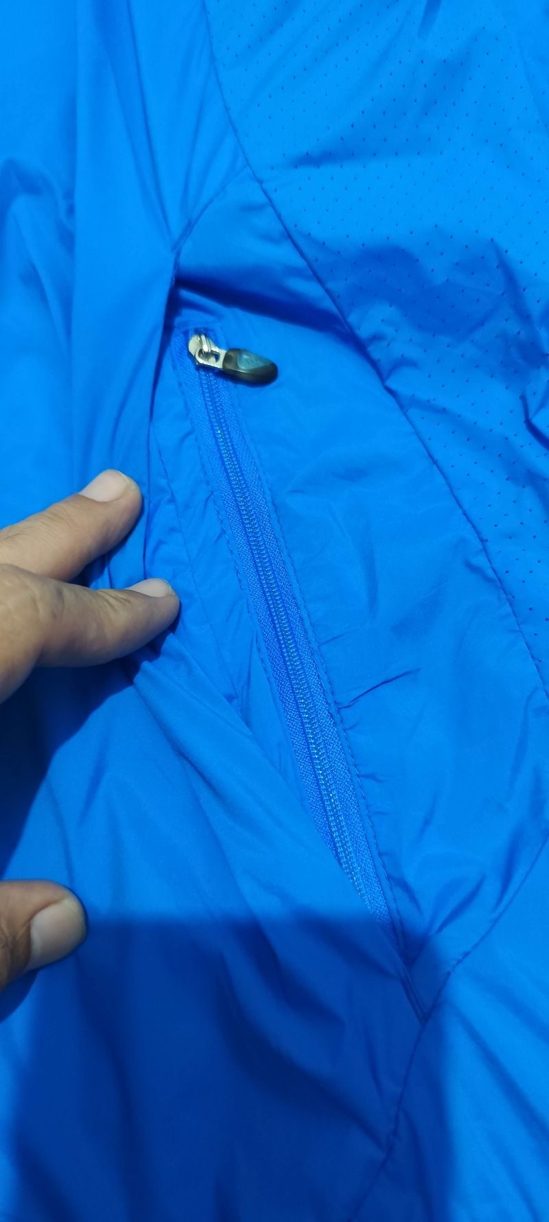 Jaket Sport Running Wilson Biru, foto 6