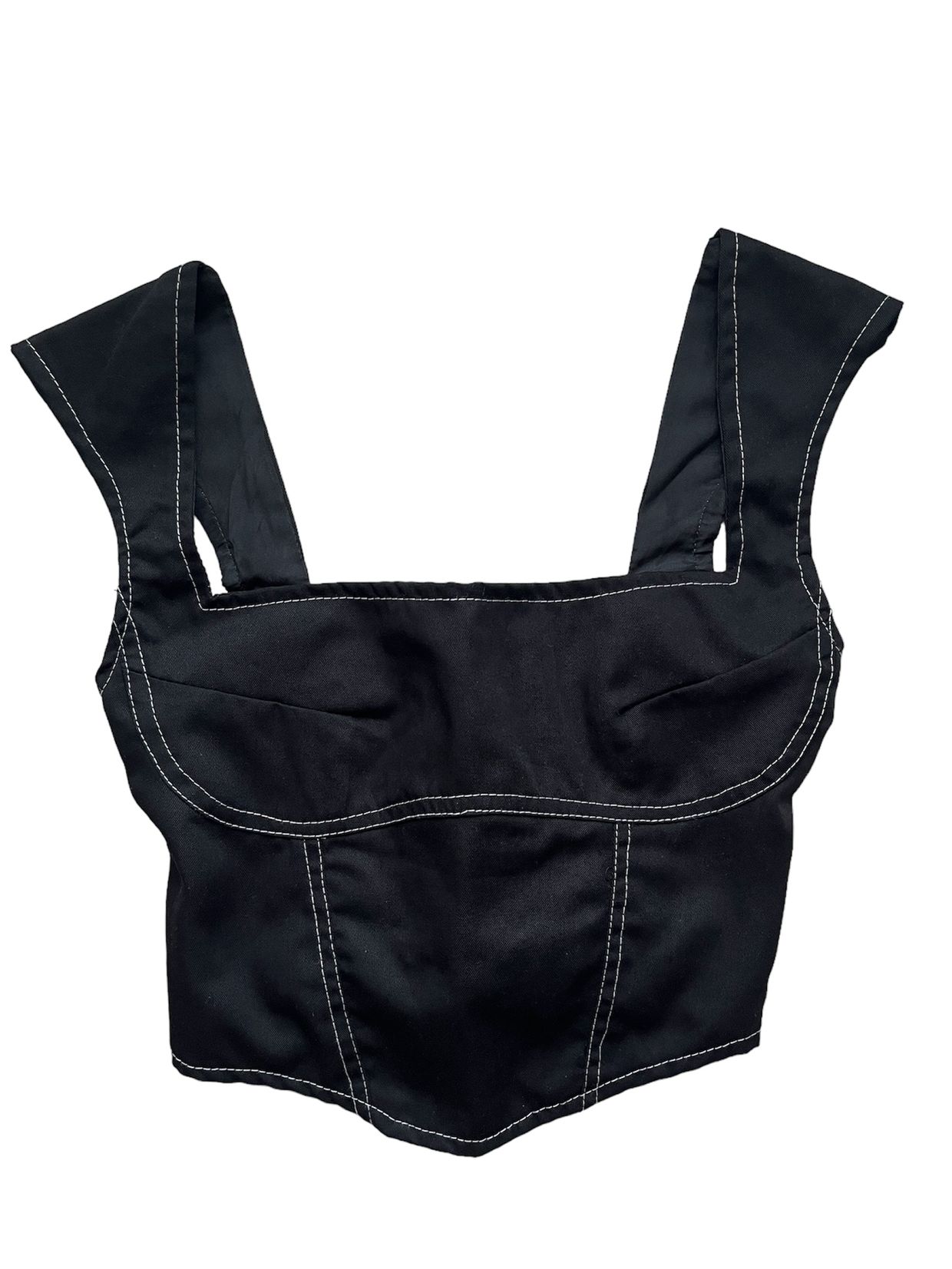 Streetwear Corset Wanita black