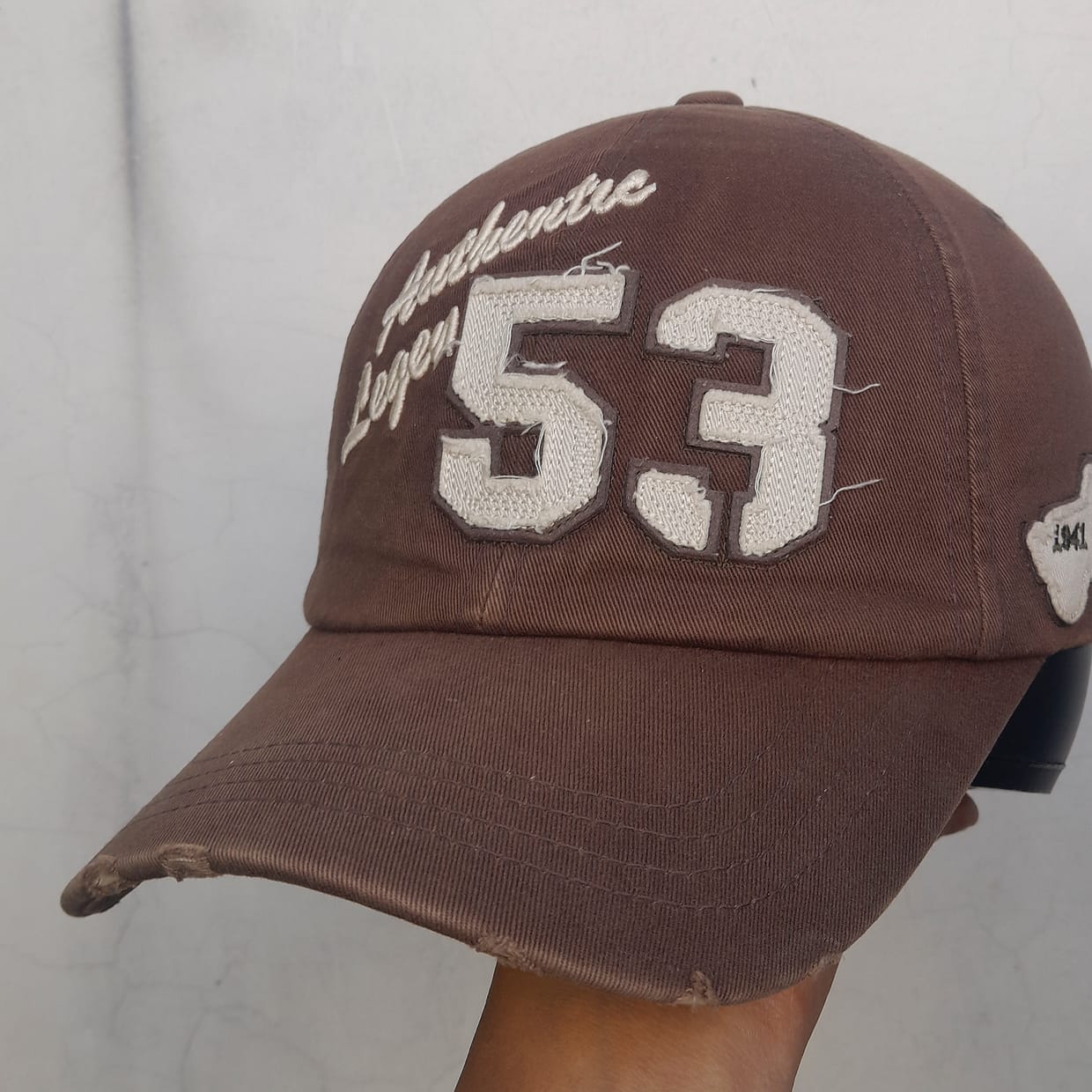 Jeep Grunge Biker Hat Pria brown, foto 2