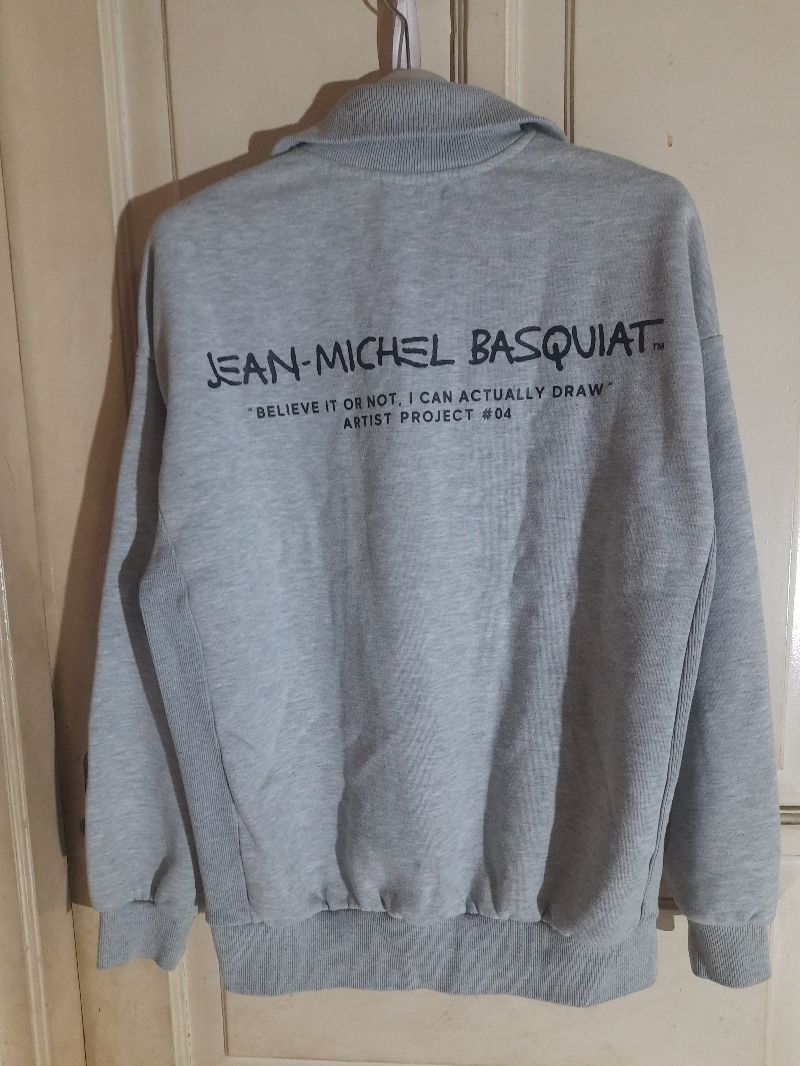 Halfzipper / Halfzip Jean Michel Basquiat, foto 2