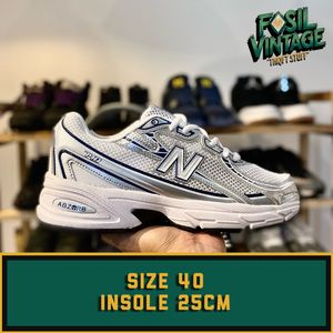 New Balance 740 White Shadow Navy