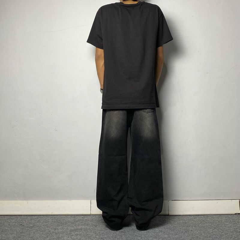 Baggy Jeans Black wash, foto 3