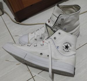 Converse Skater Casual Sneakers Pria white