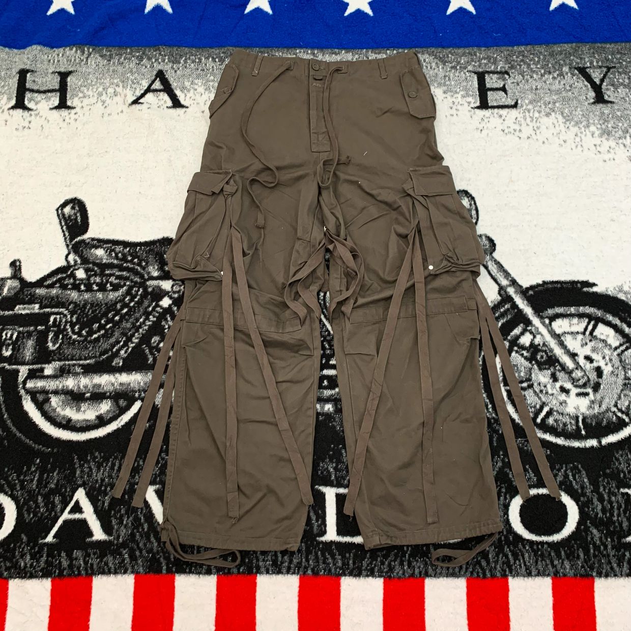 Gorpcore Avant Garde Casual pants Pria brown