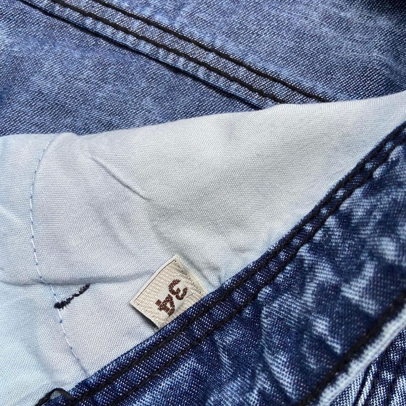 Y2K Skater Jeans Pria blue, foto 4