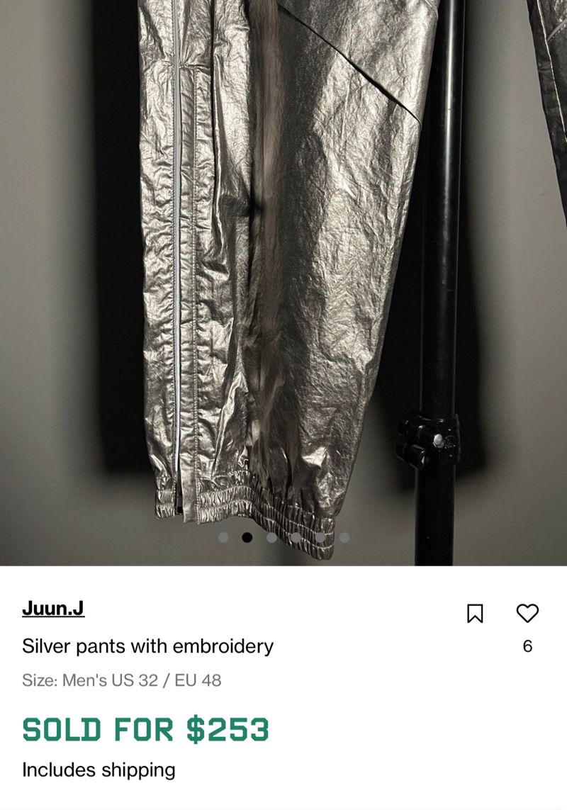 Juun J Full Zip Jogger Pants, foto 7