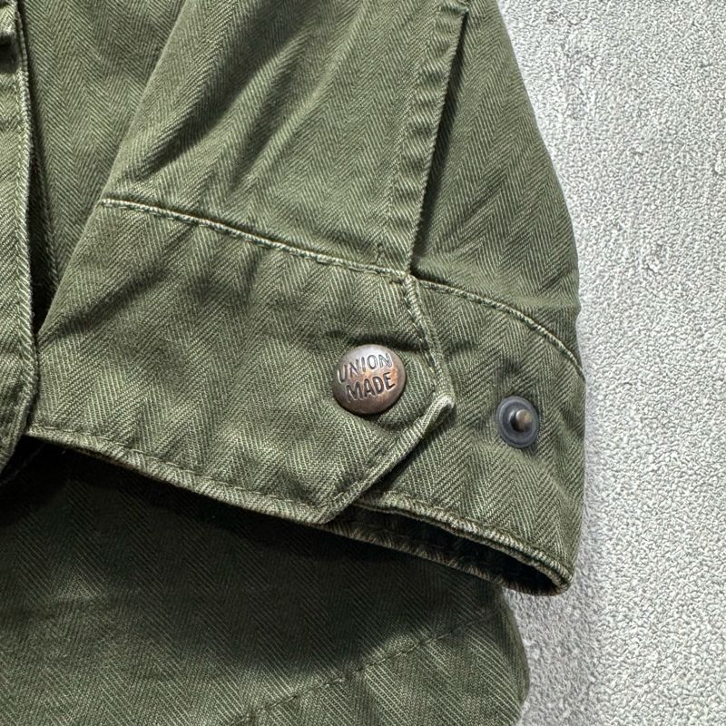 Uniform Bridge Jungle Slant Pocket Collarless Jacket, foto 6