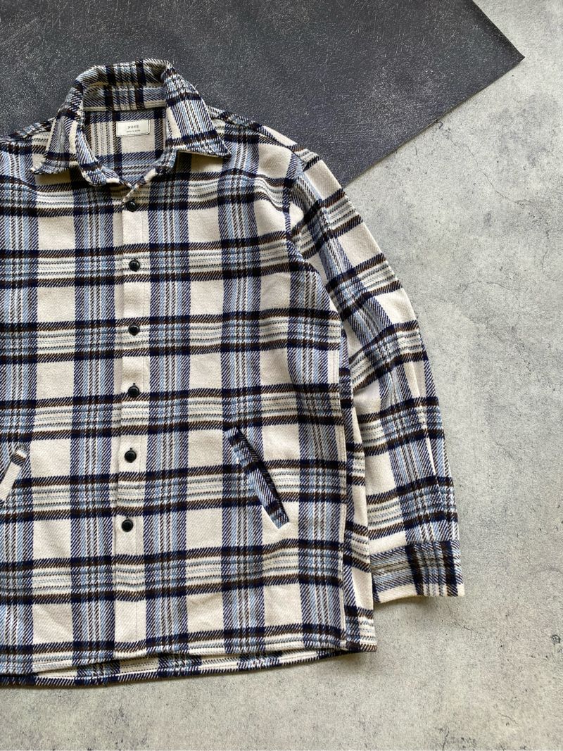 Outter Flanel Overshirt Woll, foto 3