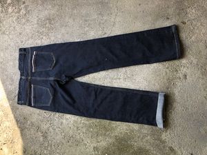 B&W denim selvedge. LIKE NEW