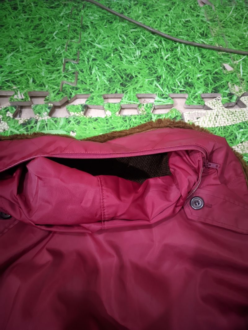 Jaket parka parasut tebal multipocket, foto 7