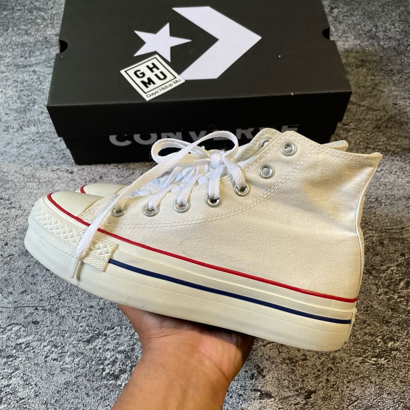 Converse Allstar Platform Hi White, foto 2