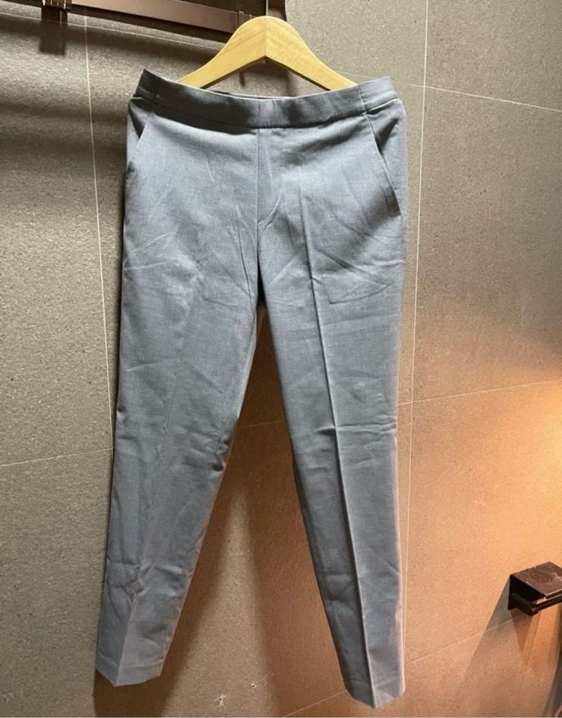 Uniqlo ankle smart pants grey, foto 3
