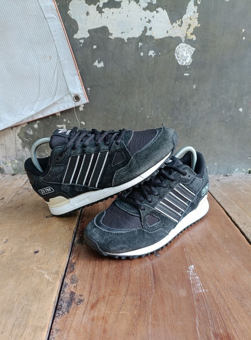 Adidas ZX 750 Black White, foto 4