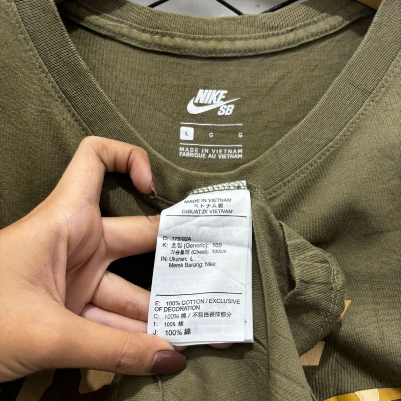 kaos lengan pendek pria NIKE second original, foto 3