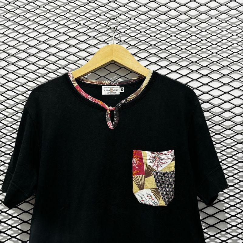 kaos lengan pendek pria kara kuri second original, foto 2