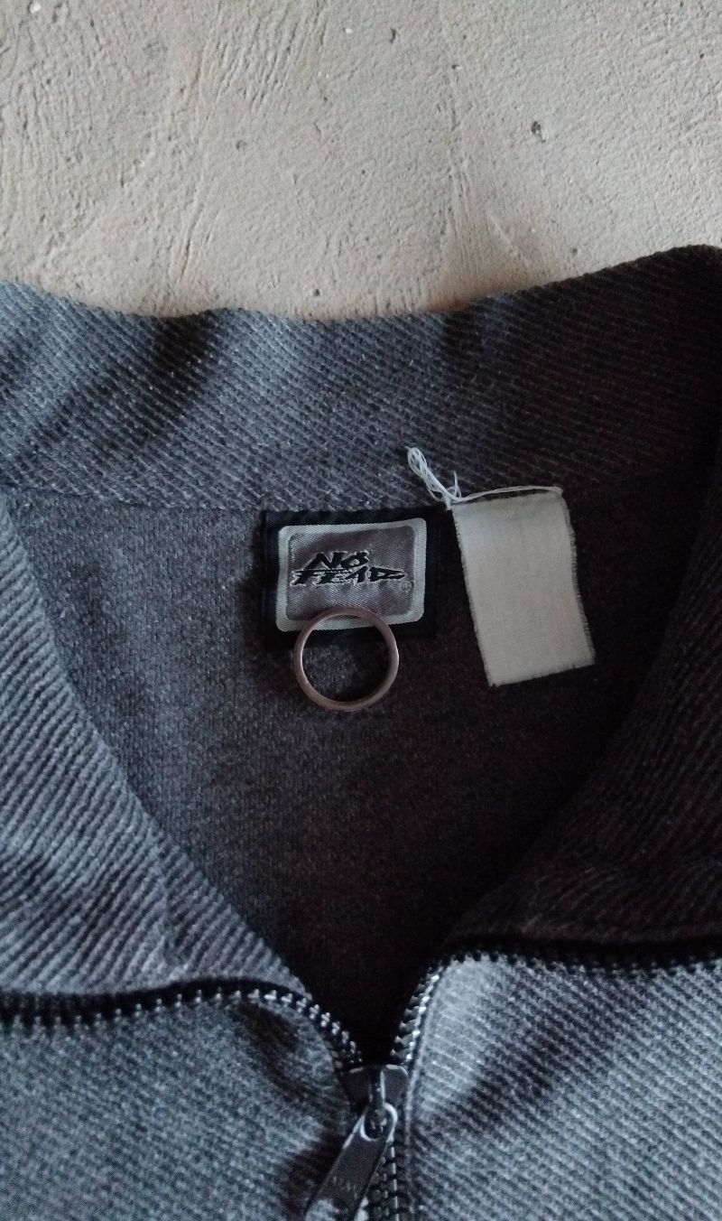 1990's NO FEAR Halfzip made USA, foto 5