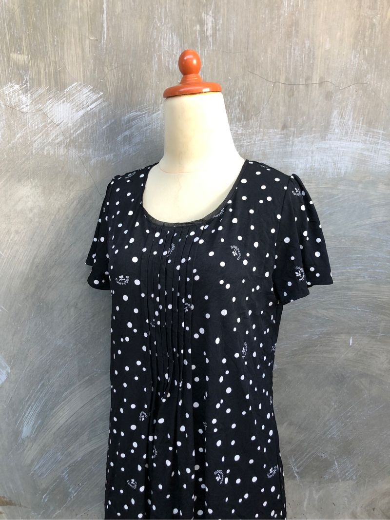 Authentic Courreges Mini Dress Black, foto 2