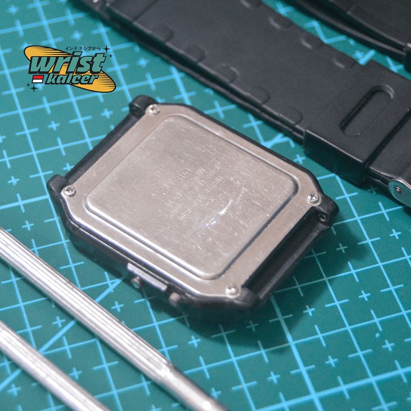 Casio Vintage Y2K Watch Pria black, foto 3