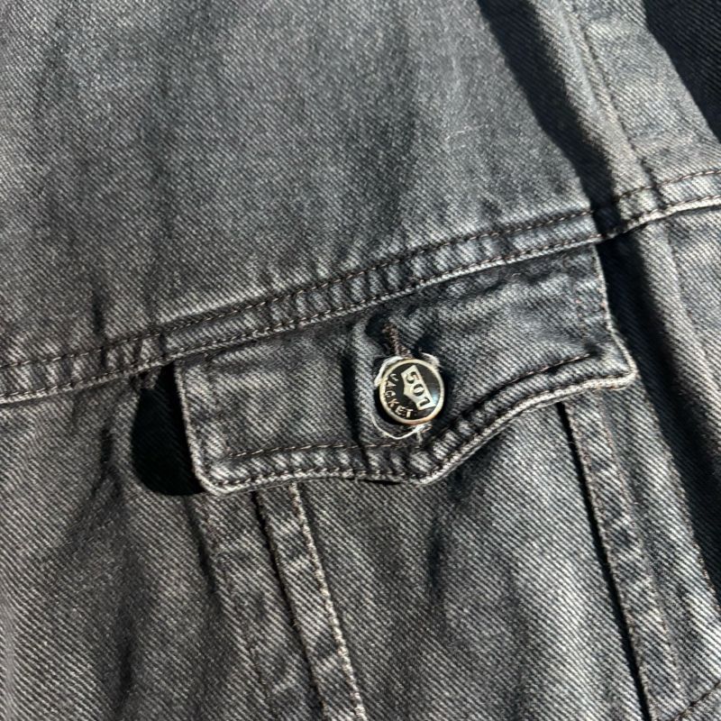 Levis Black Denim Jacket, foto 6
