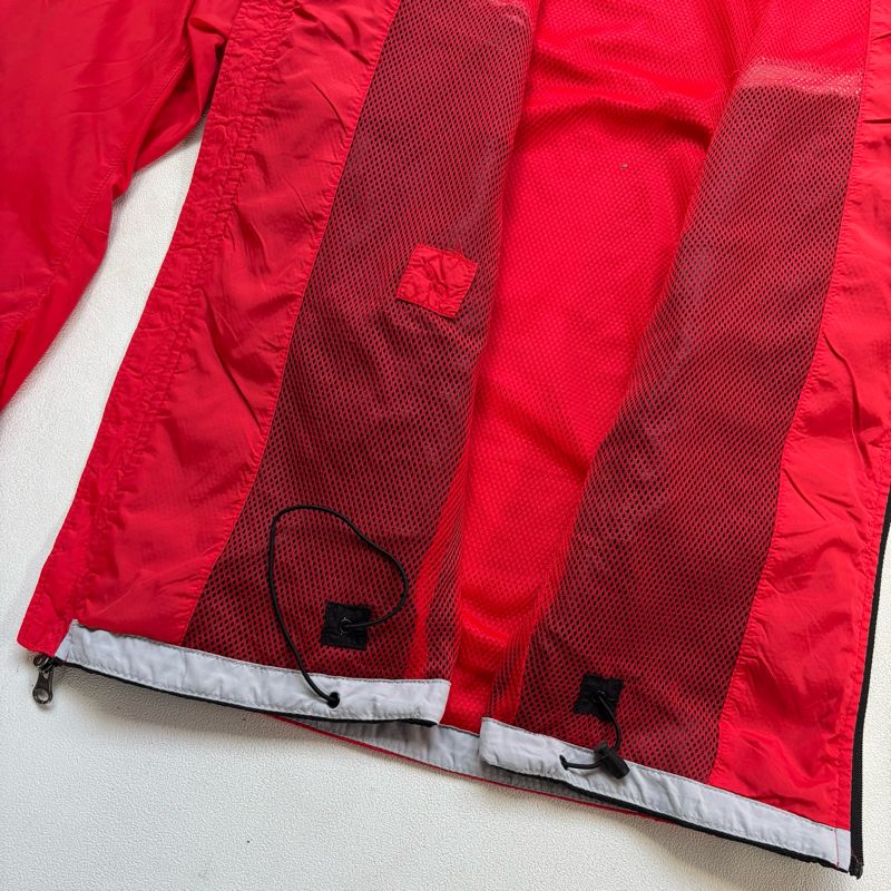 Nike Casual Windbreaker Pria black red, foto 3