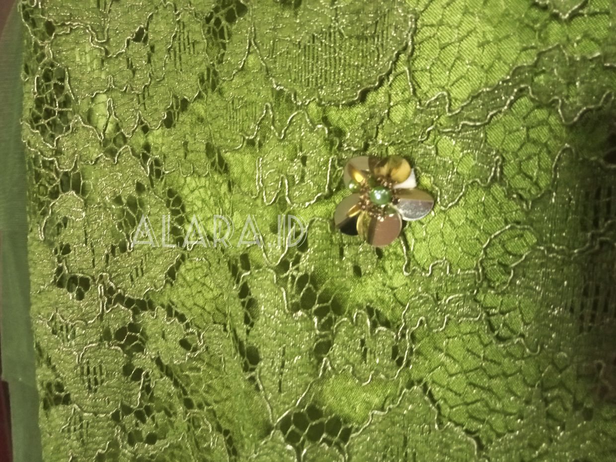 This green apple tunic with tulle, foto 4