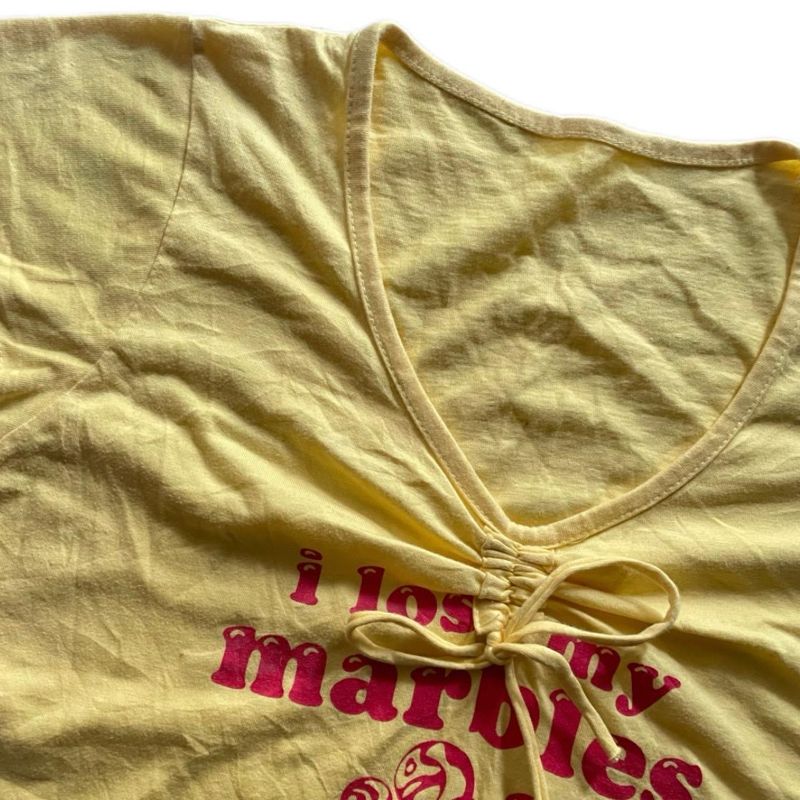 t-shirt yellow, foto 2
